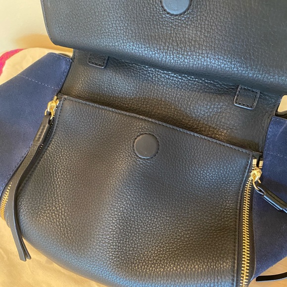 Tory Burch Half Moon Satchel/Shoulder Bag - Picture 8 of 12
